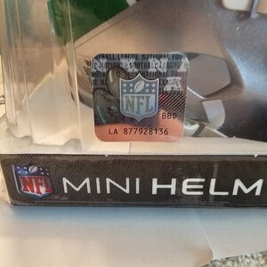 Autographed STEVE LARGENT MINI SPEED HELMET